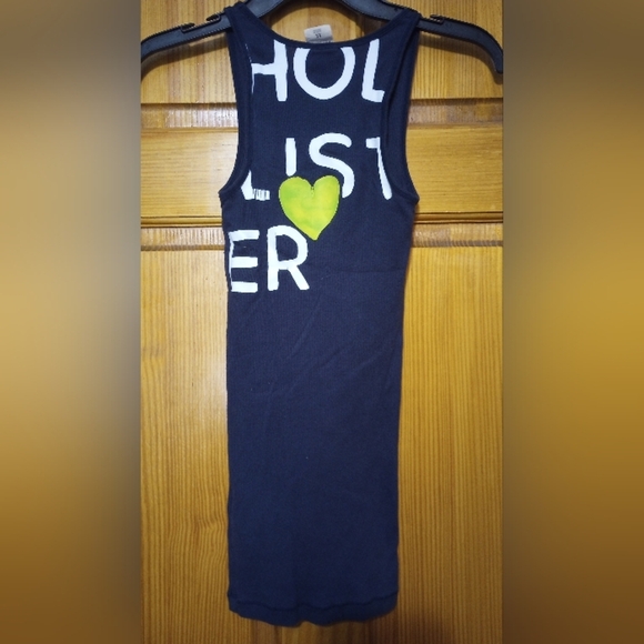 Hollister Navy Blue Ribbed Tank Top, Size XS - Picture 2 of 3